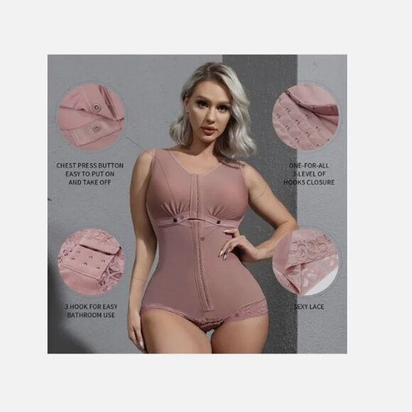 JOSHINE Overbust Bodysuit Shapewear for Women Black 3XL NWT in packaging - Picture 2 of 10